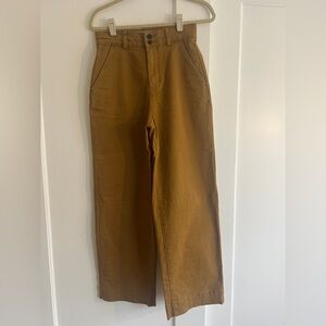 Everlane Ochre Organic Cotton Trousers - Like New - Size 4